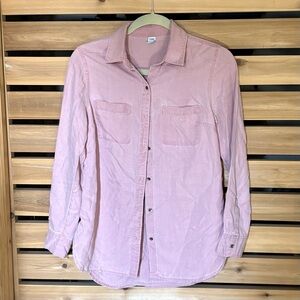 Pink Button-Up Shirt